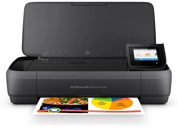 HP Officejet 250 Mobile All in One Inkjetprinter Multifunctioneel - Kleur - Inkt