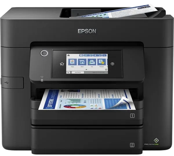 Epson WorkForce Pro WF-4830DTWF All in One Inkjetprinter Multifunctioneel met Fax - Kleur - Inkt