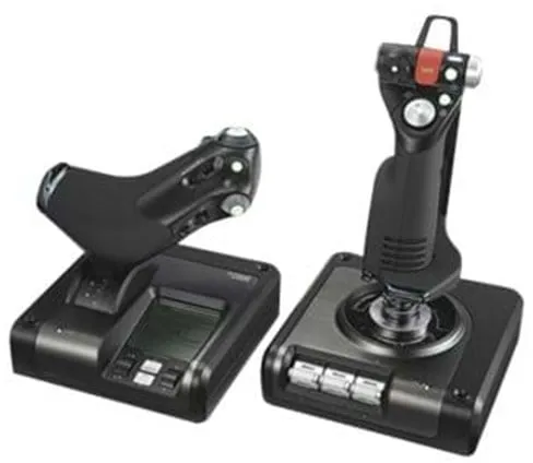 Logitech G Saitek X52 Professional H.O.T.A.S. - Joystick en gashendel - PC