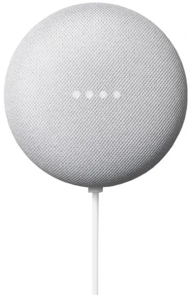Google Nest Mini - Kalkwit (Noordse Editie)